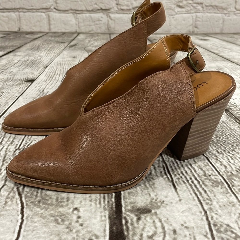 Lucky Brand Brown Ankle Boots
